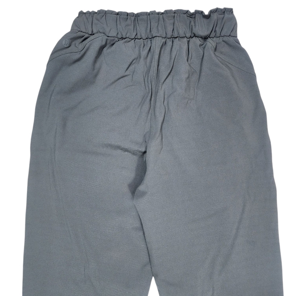 Lululemon Stretch High Waisted Joggers Womens 4 Dark Olive Athleisure Activewear - Picture 5 of 11